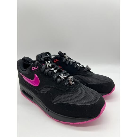 Nike Air Max 1 PRM Valentines Day Black Playfull Pink HV2302-001 Men\'s Size 10 main image 9
